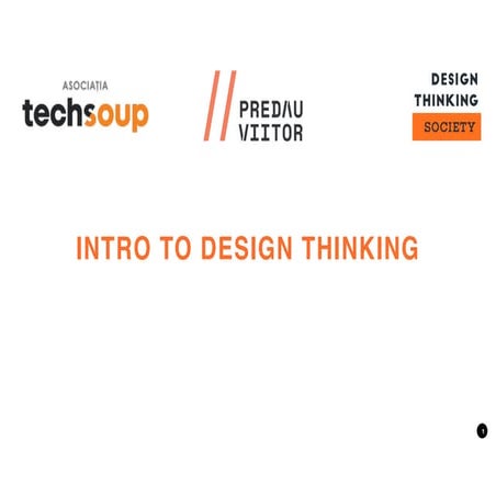 Intro to Design Thinking