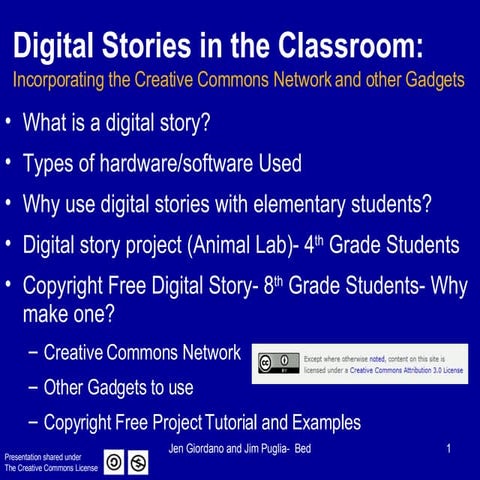 Techspo Digital Stories and Creative Commons