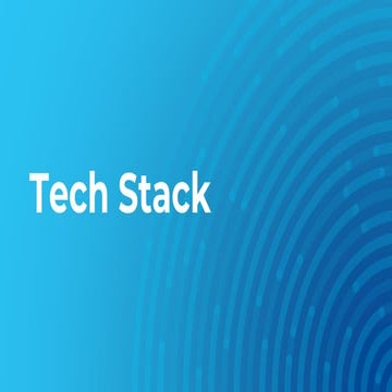 Technology Stack | PPT