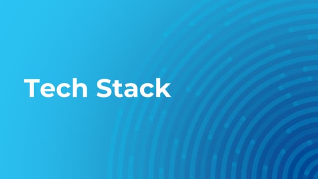 Technology Stack