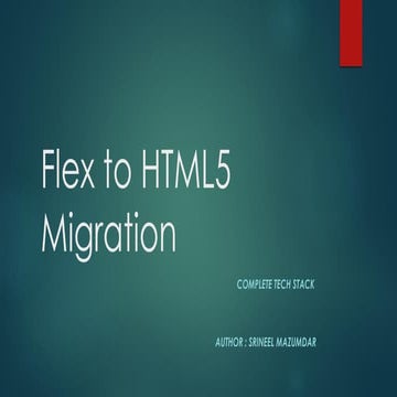 Tech Stack - Angular | PPT