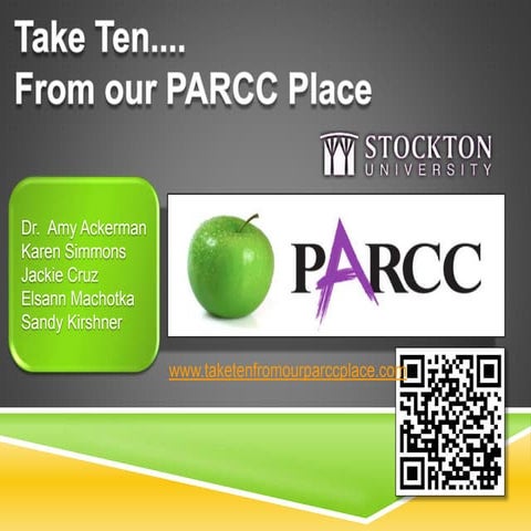 Take Ten From Our PARCC Place