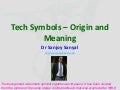 Tech Symbols – Origin and Meaning - Sanjoy Sanyal