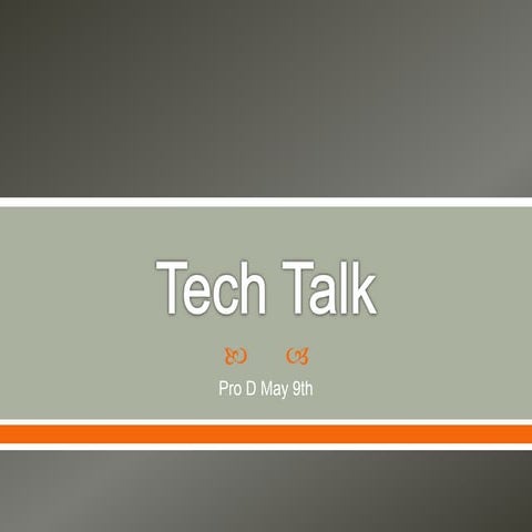 School District 91 District Pro-D May 9th, 2014 Tech Talk