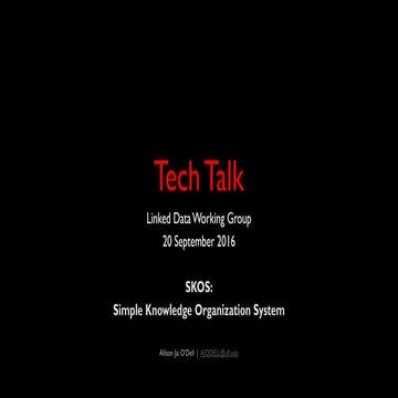 SKOS, Simple Knowledge Organization System: University of Florida Libraries, ...