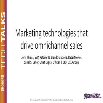 Tech Talk:  Marketing technologies that drive omnichannel sales retail_menot_...