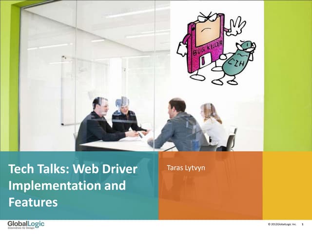 Tech talks (Automation on Selenium Web Driver. How to begin & implement)