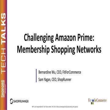 Tech Talk: The best alternative to amazon prime: membership shopping networks...