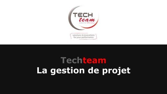 Techteam presentations