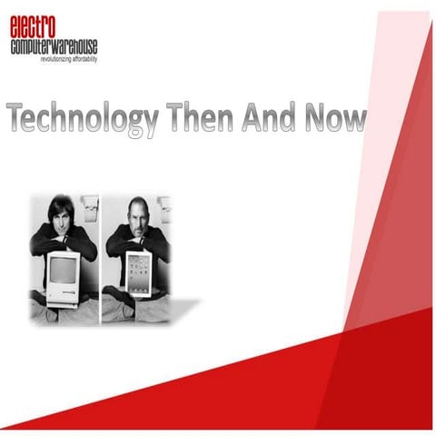 Technology Then And Now