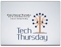 Tech thursday sign.key