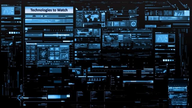 Technologies to Watch: 2017 Edition
