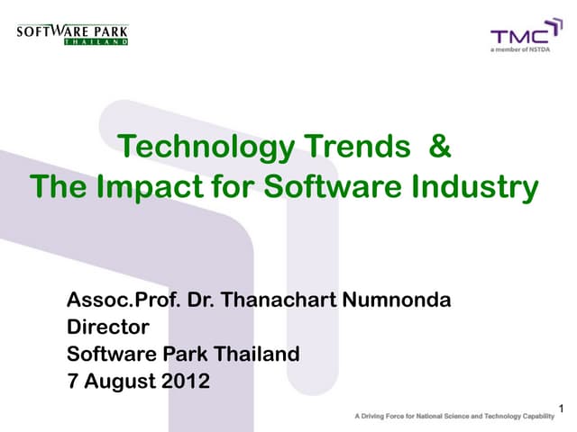 Technology Trends & The Impact for ...
