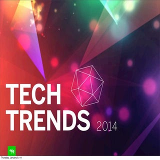 Tech Trends 2014 