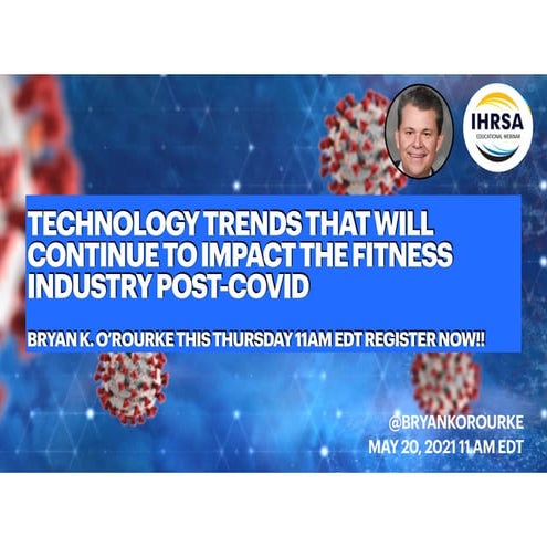 Health And Fitness Technology Trends Post COVID19 