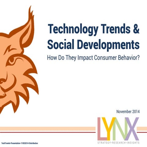 Technology Trends & Social Developments (How Do They Impact Consumer Behavior?)