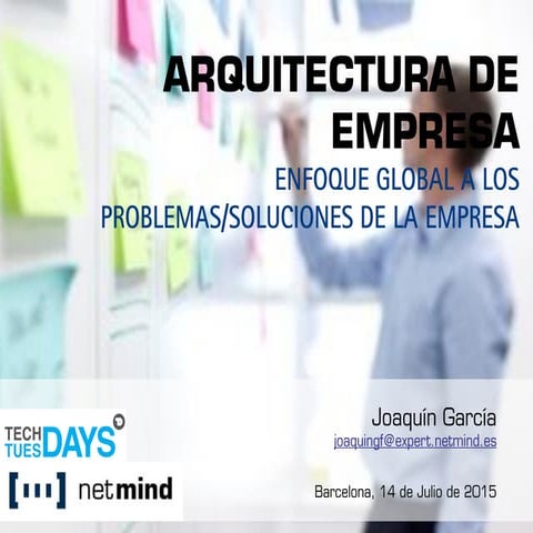Techtuesday Arquitectura Empresarial 