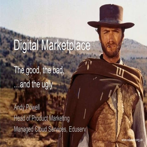Digital Marketplace/G-Cloud - the good, the bad and the ugly
