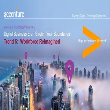 Tech Vision 2015 Trend 5: Workforce Reimagined