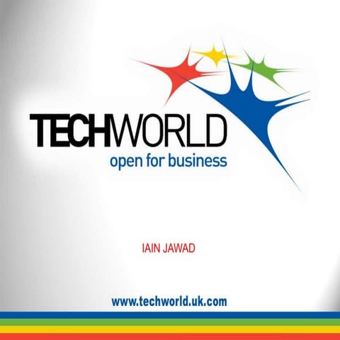 TechWorld Iain Jawad presentation