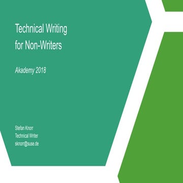 Technical Writing Training for Engineers | PPTX