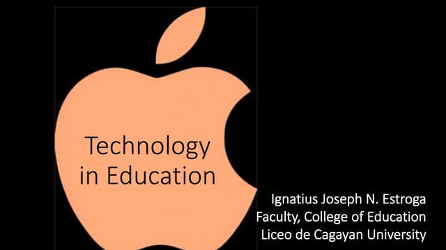 Technology in Education