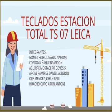 TECLADOS ts 07 leica.pptx ryryry rry rd y dr y | PPTX