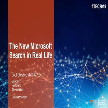 The New Microsoft Search in Real Life