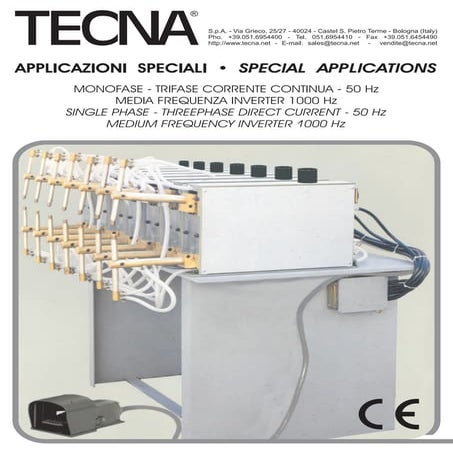 Примеры использования контактной сварки Tecna