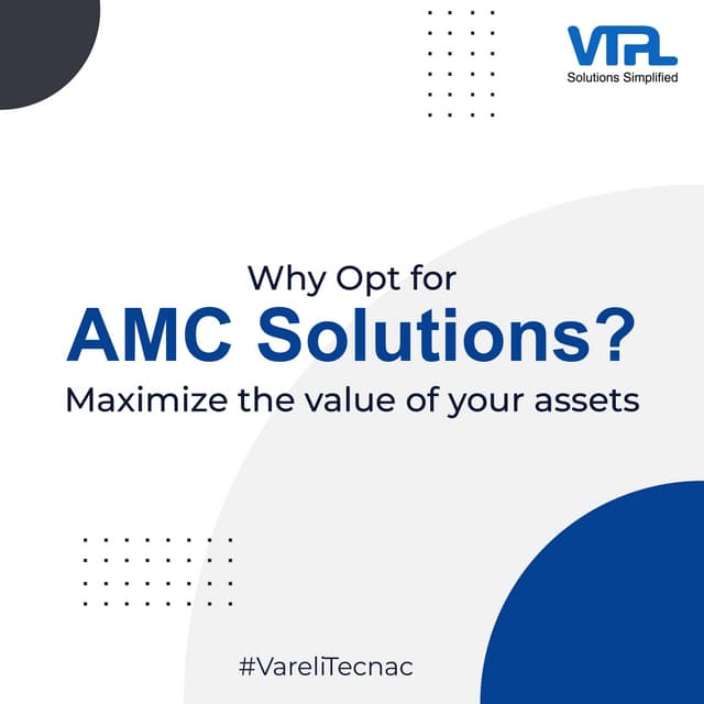 Avoiding disruptive downtimes is just the start - AMCs also provide ...