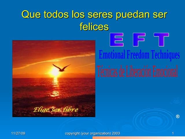 Tecnica Liberacion Emocional