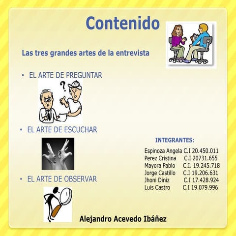 Tecnica de entrevista en psicologia