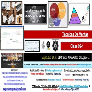 Curso Clase de Técnicas De Ventas 9-2