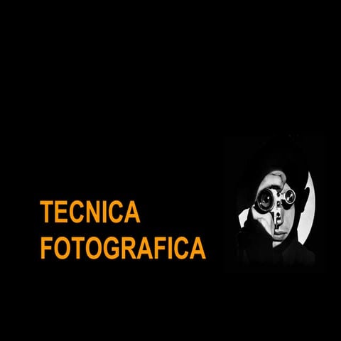 Tecnica fotográfica