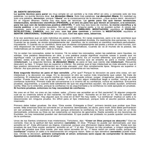 Tecnica n°029. siente devocion