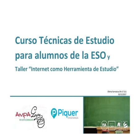 Tecnicas de estudio 2019