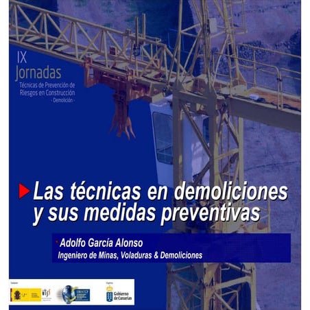 Tecnicas demoliciones y medidas preventivas jtc junio2011 | PDF