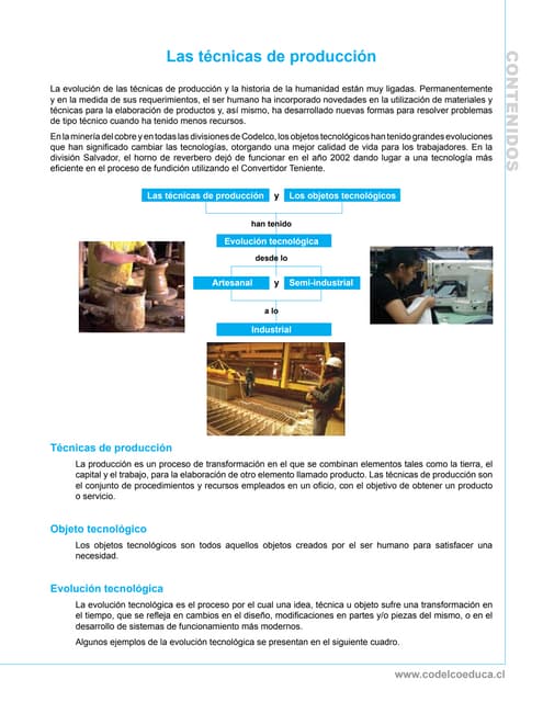 Tecnicas de produccion