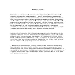 Tecnicas de redaccion