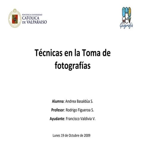 Tecnicas Fotografia 