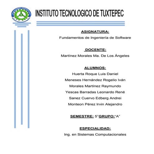 Tecnicas ingenieria de software