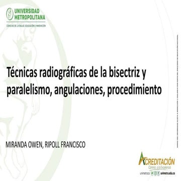 TECNICAS RADIOGRAFICAS DE BISECTRIZ,PAPARALELISMO,.pdf