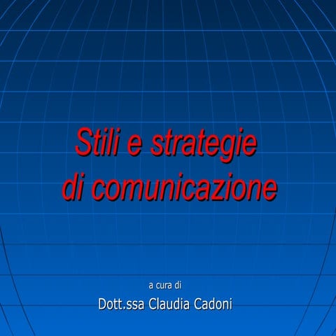 Tecniche di comunicazione
