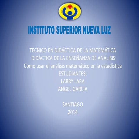 Tecnico analisis de la matematica