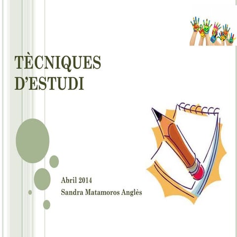 Tècniques d'estudi