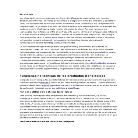 Tecnología