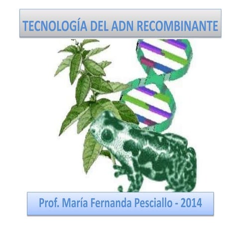 Tecnología del adn recombinante