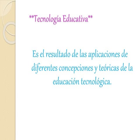 Tecnología educativa