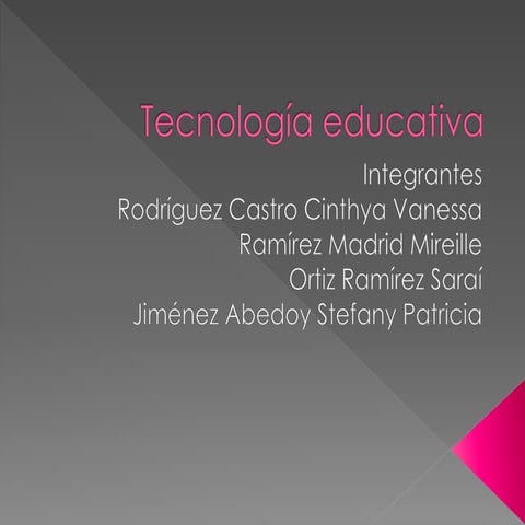 Tecnología Educativa!!