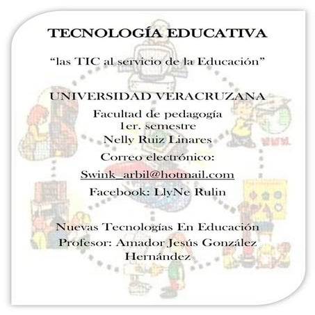 Tecnología educativa proyecto final